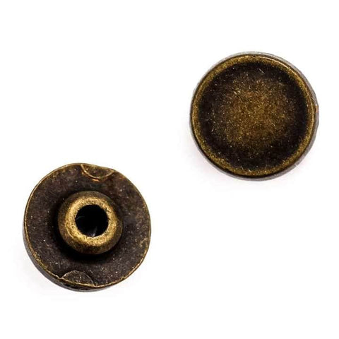 Zierniete Linsen NT-18-messing