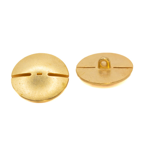 Ösen Knopf mit Schlitz MK-167-gold