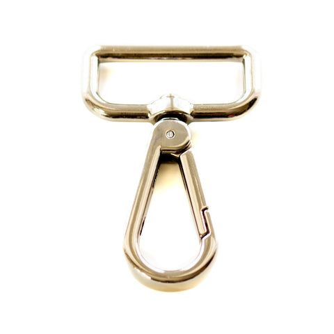 Taschen Karabiner Silber für 30 mm Taschen Gurt pk-1-gold