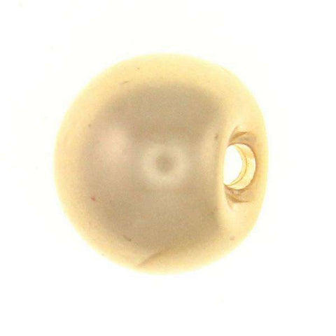 Perlenknöpfe satiniert Gold