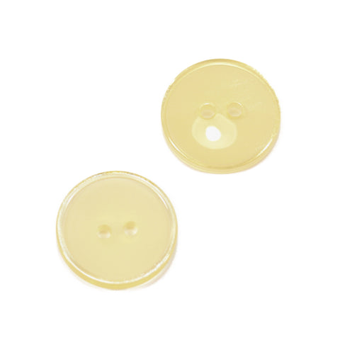 Perlmuttimitat Knopf transparent creme pli-9