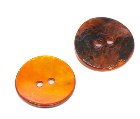 Perlmuttknopf PL-110 - orange