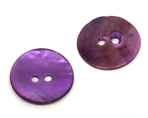 Perlmuttknopf PL-110 - violett