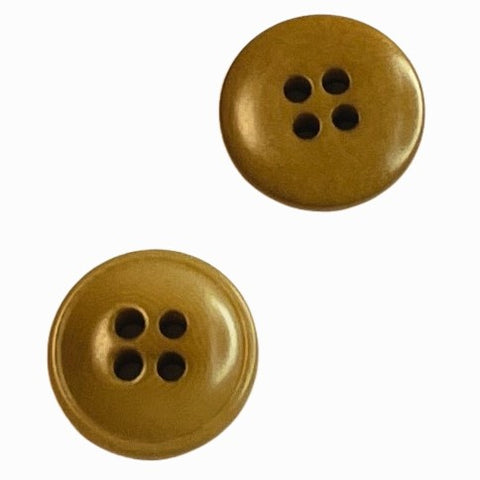 Steinnuss Knopf STN-2-braun