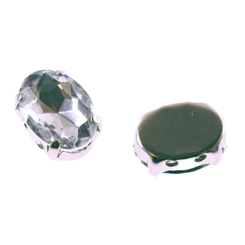 Eingefasster Strass Stein zum annähen