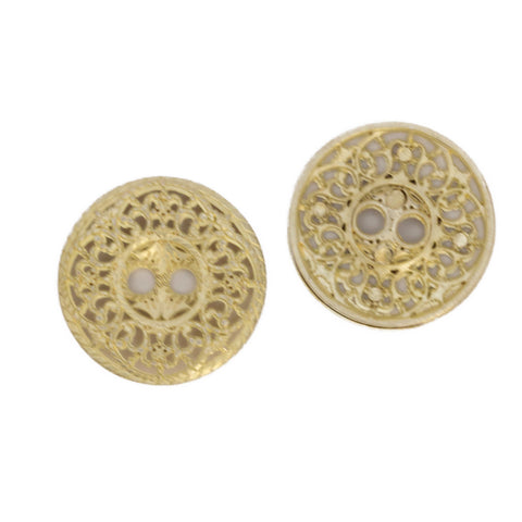 Trachten Knopf mit Ornament durchbrochen TK-90g