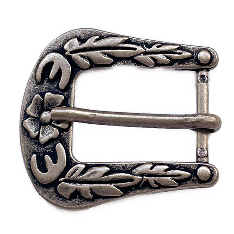 Trachtenschnalle mit Ornamentrand ts-2- as