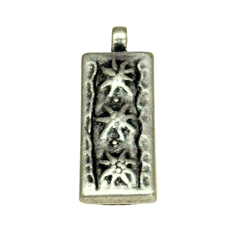 Trachtiger Reißverschluss-Anhänger mit Edelweiß ZIP-70