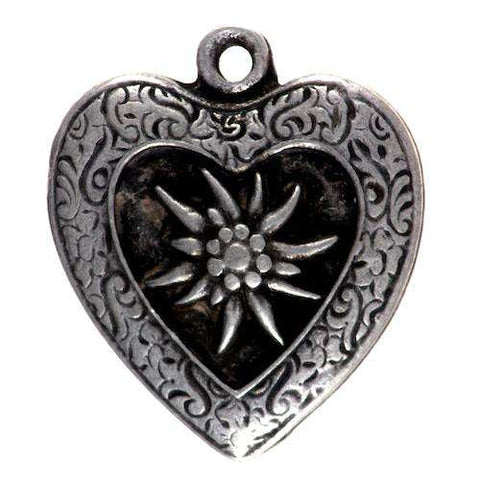 Anhänger Edelweiß Herz