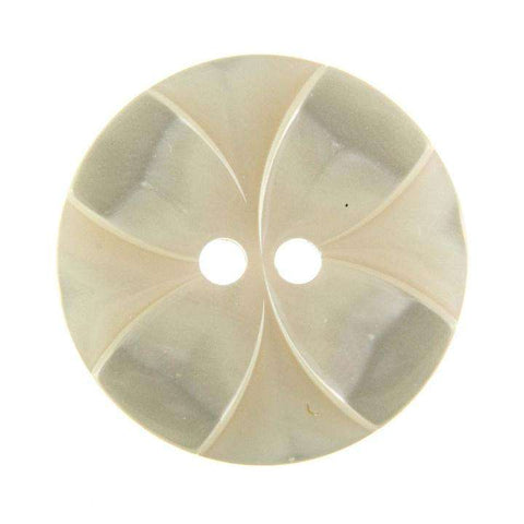 Knopf 2-Loch Blumen Motiv KN-24