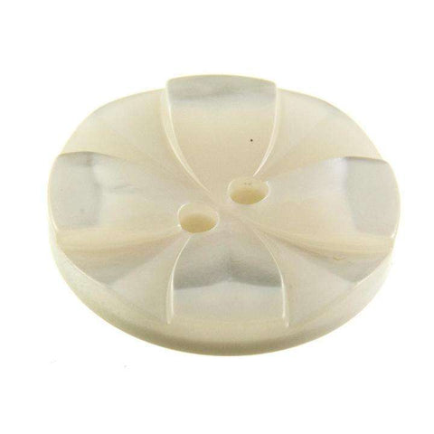 Knopf 2-Loch Blumen Motiv KN-24