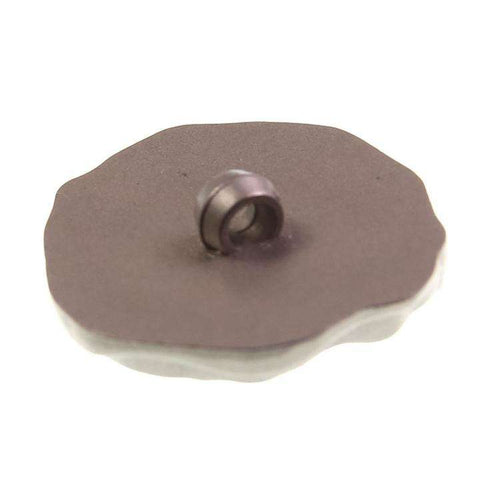 Blumen Knopf mit Öse KG-157