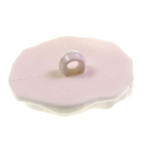 Blumen Knopf mit Öse KW-157