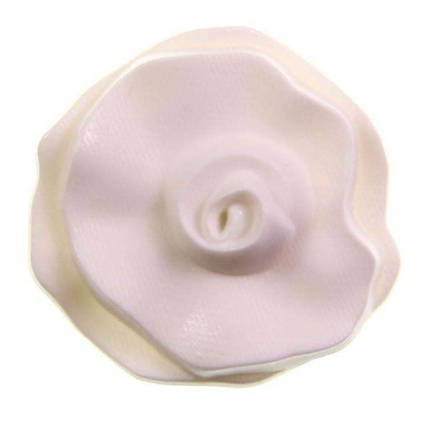 Blumen Knopf mit Öse KW-157