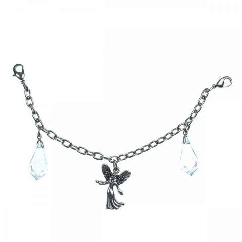 Charivari Engel mit Kristall Tropfen