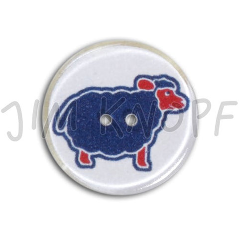 Knopf aus Cocos Schaf