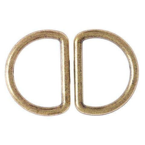 D - Ringe aus Metall Messing HRI-1am