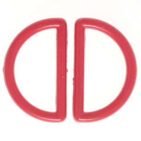 D - Ringe Kunststoff rot