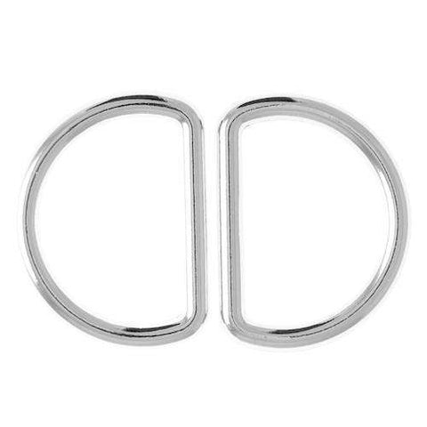 D - Ringe aus Metall Silber