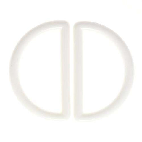 D - Ringe Kunststoff weiß