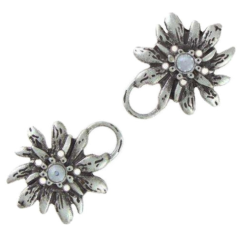 Miederöse Edelweiß TS-100 crystal silber