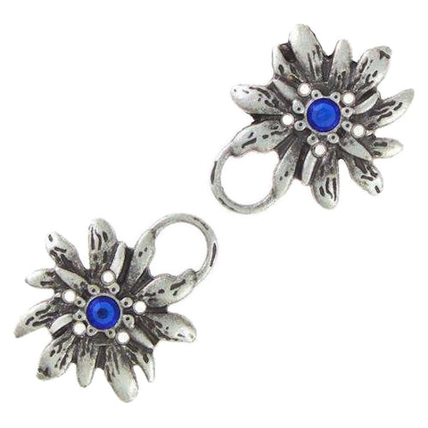 Miederöse Edelweiß TS-100 saphire silbe