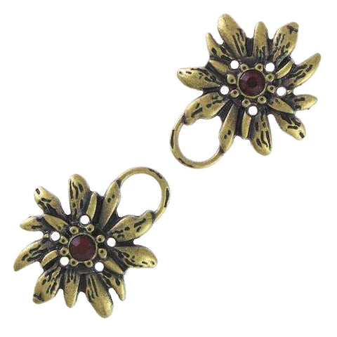 Miederöse Edelweiß TS-100 siam altgold