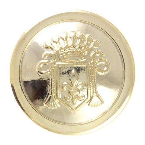 Druckknöpfe Wappen Gold NK-126g