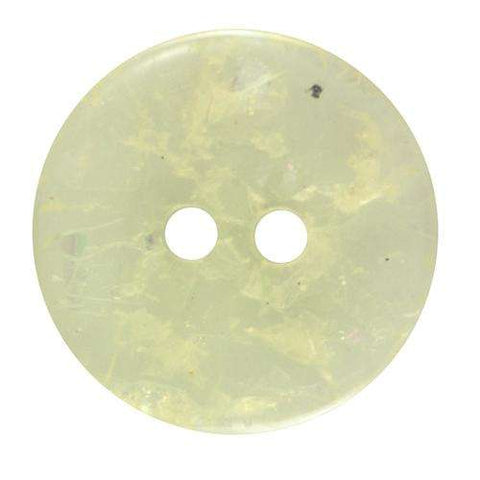 4-Loch Knopf Gelb Durscheinende KGL-24