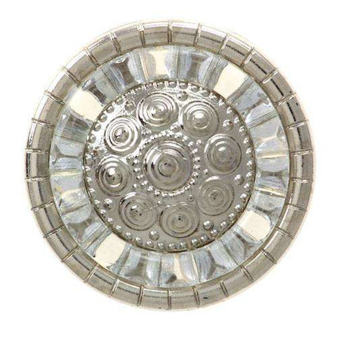 Ösen Knopf silber KSI-9w