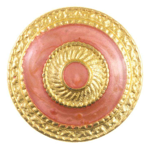 Ösen Knopf mit Emaillack MK-148g rosa