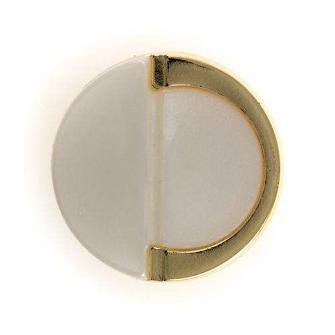 Ösen Knopf mit Perlmutt Glanz KN-51