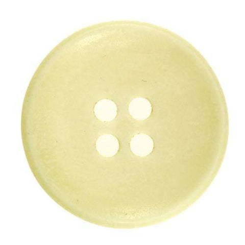4-Loch Knopf Gelb schlicht KGL-37