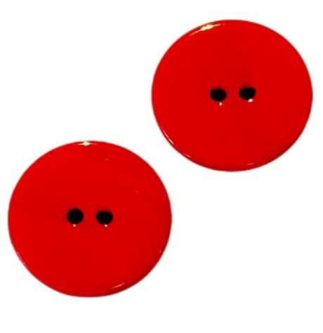 Perlmutt Knopf Rivershell rot PL-109