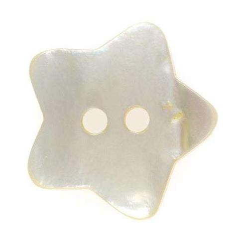 Perlmutt Knopf Stern PL-19