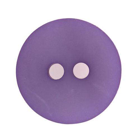 Knopf flach 2-Loch lila KLI-89