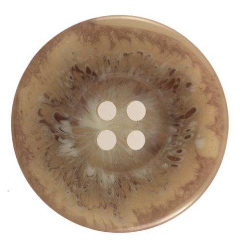 Knopf flach 4-Loch KM-28bg