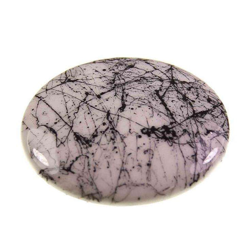 Knopf flache Halbkugel mit Öse KS-54weiß