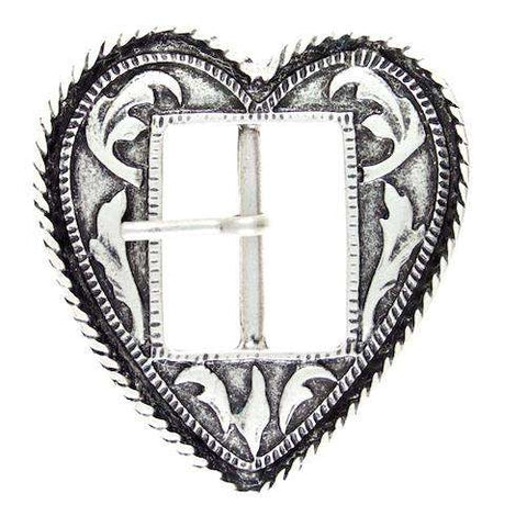 Gürtelschnalle Herz im Trachtendesign TS-22s