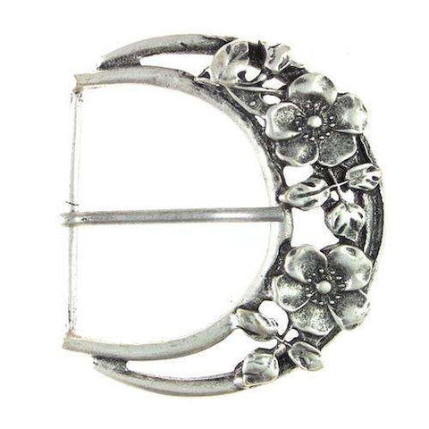 Gürtelschnalle im Blütendesign TS-23s