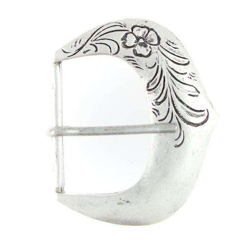 Gürtelschnalle mit Blumenranken TS-28s