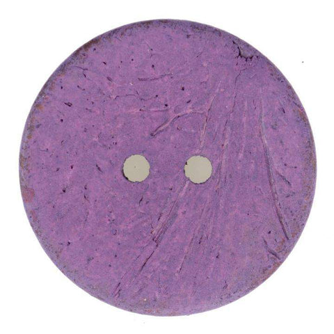 Holz Knopf aus Kokosholzholz gefärbter HK-186 violett 2