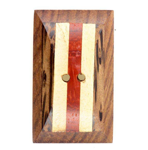 Holz Knopf mehrfarbig HK-210