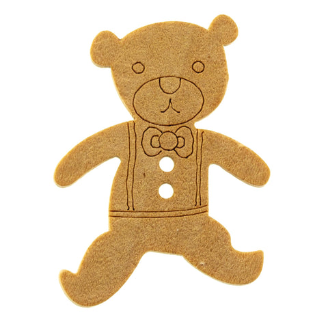 Holz Knopf Teddybär HK-321