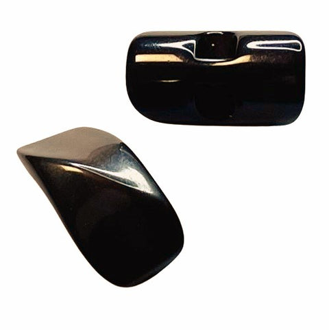 Knebelknopf Hornimitat braun K-11-2