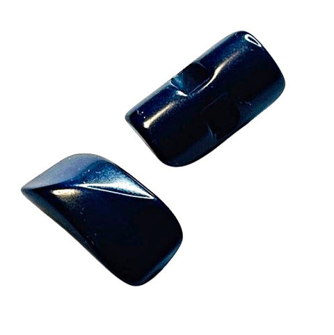 Knebelknopf Hornimitat dunkel lila K-11