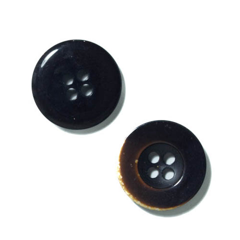 Hornimitat Knopf hi-106-dunkel braun