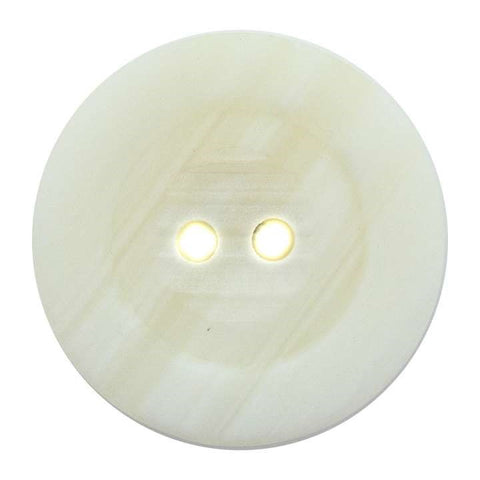 Mantelknopf 2-Loch weiß KM-71