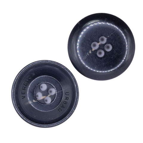 Hornimitat Schrift Version Urban Knopf hi-107-schwarz