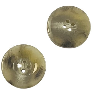 Hornimitat Knopf grün marmoriert hi-108